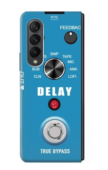 S3962 Guitar Analog Delay Graphic Case For Samsung Galaxy Z Fold 3 5G