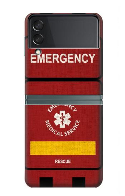 S3957 Emergency Medical Service Case For Samsung Galaxy Z Flip 3 5G