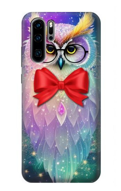 S3934 Fantasy Nerd Owl Case For Huawei P30 Pro