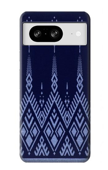 S3950 Textile Thai Blue Pattern Case For Google Pixel 8