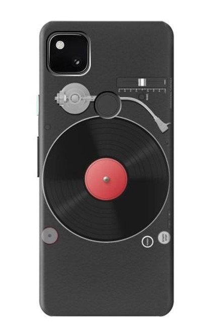 S3952 Turntable Vinyl Record Player Graphic Case For Google Pixel 4a