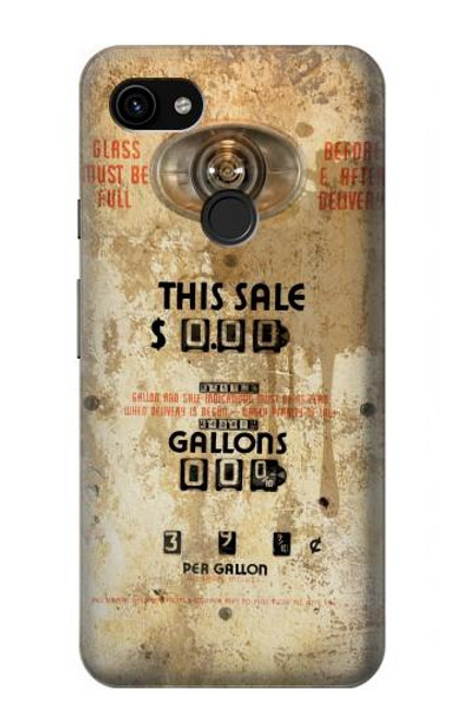 S3954 Vintage Gas Pump Case For Google Pixel 3a XL