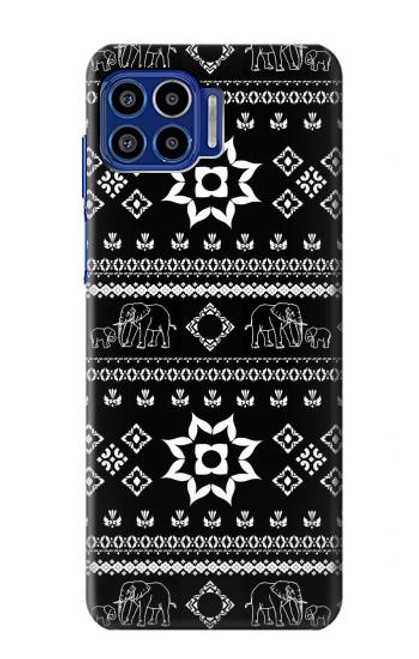 S3932 Elephant Pants Pattern Case For Motorola One 5G