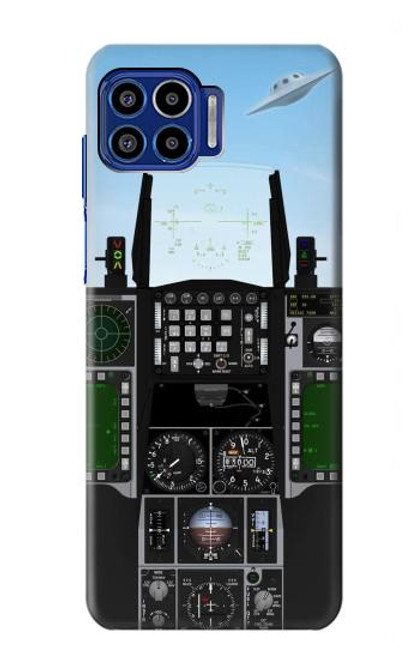 S3933 Fighter Aircraft UFO Case For Motorola One 5G