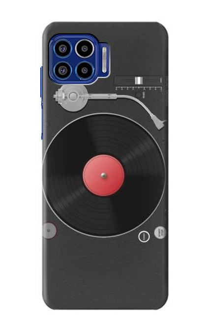 S3952 Turntable Vinyl Record Player Graphic Case For Motorola One 5G