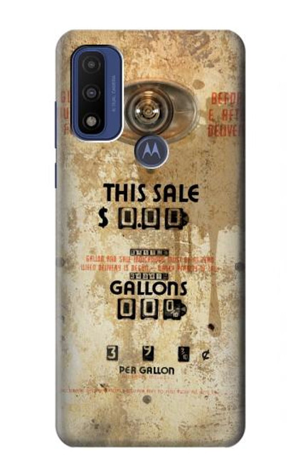 S3954 Vintage Gas Pump Case For Motorola G Pure