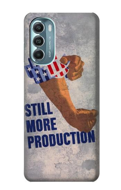S3963 Still More Production Vintage Postcard Case For Motorola Moto G Stylus 5G (2022)