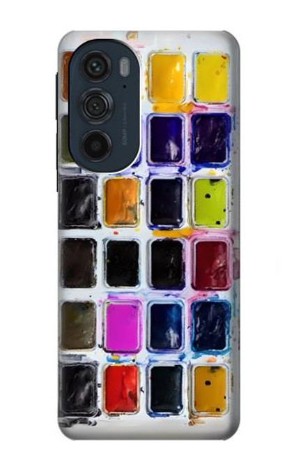 S3956 Watercolor Palette Box Graphic Case For Motorola Edge 30 Pro