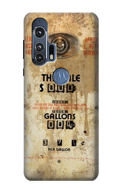 S3954 Vintage Gas Pump Case For Motorola Edge+