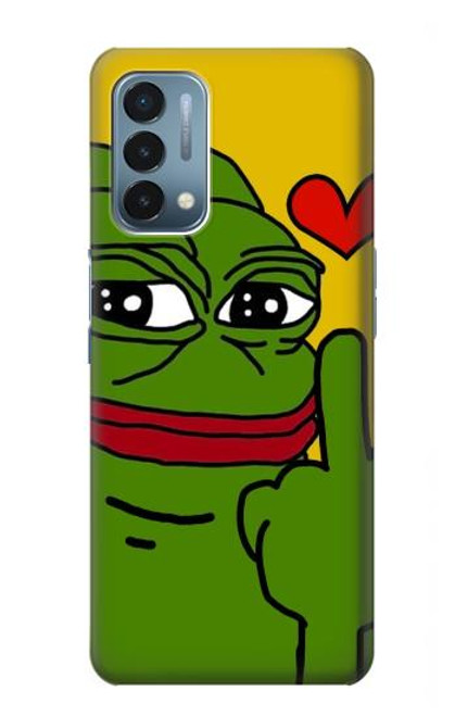 S3945 Pepe Love Middle Finger Case For OnePlus Nord N200 5G