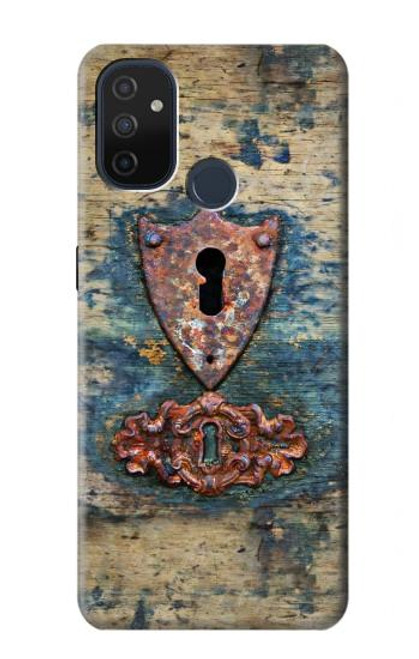 S3955 Vintage Keyhole Weather Door Case For OnePlus Nord N100