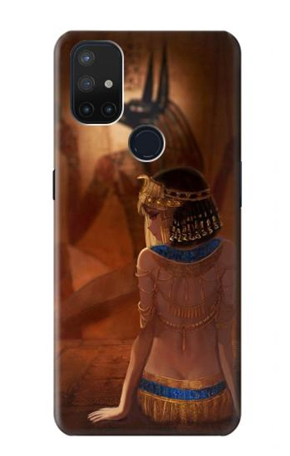 S3919 Egyptian Queen Cleopatra Anubis Case For OnePlus Nord N10 5G