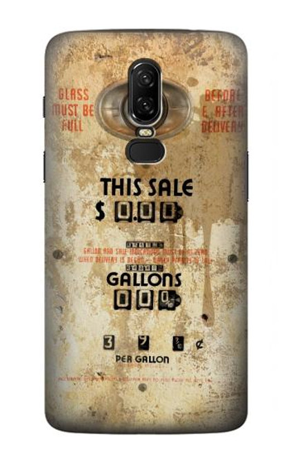 S3954 Vintage Gas Pump Case For OnePlus 6