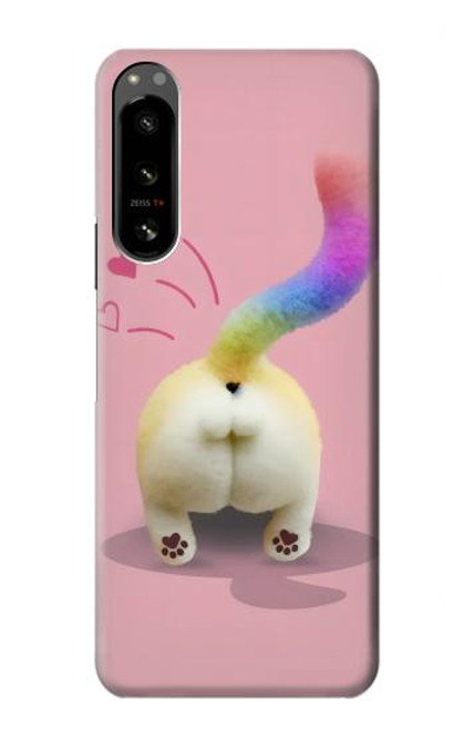 S3923 Cat Bottom Rainbow Tail Case For Sony Xperia 5 IV