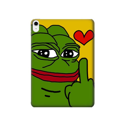 S3945 Pepe Love Middle Finger Hard Case For iPad 10.9 (2022)