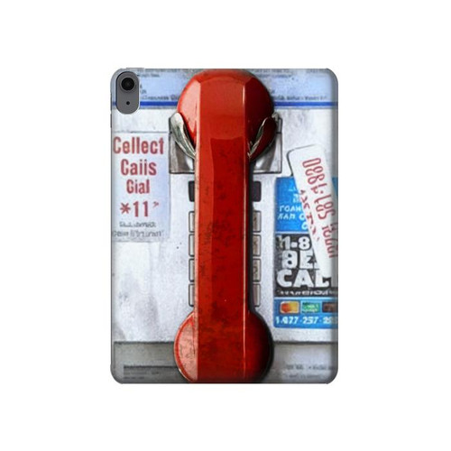 S3925 Collage Vintage Pay Phone Hard Case For iPad Air (2020, 2022), Air 11 (2024,2025,2026), Pro 11 (2022)