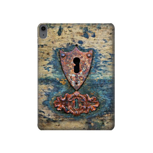 S3955 Vintage Keyhole Weather Door Hard Case For iPad Air (2020, 2022), Air 11 (2024,2025,2026), Pro 11 (2022)