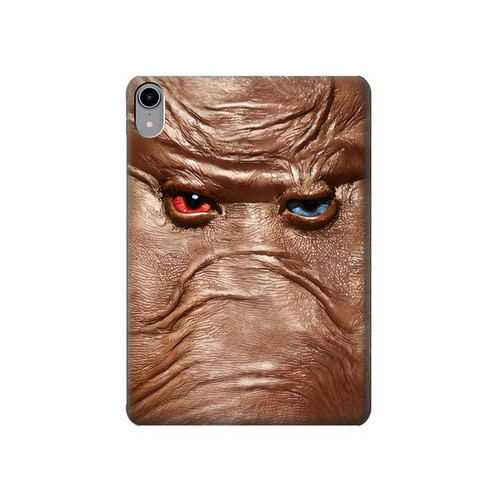 S3940 Leather Mad Face Graphic Paint Hard Case For iPad mini 6, iPad mini (2021)