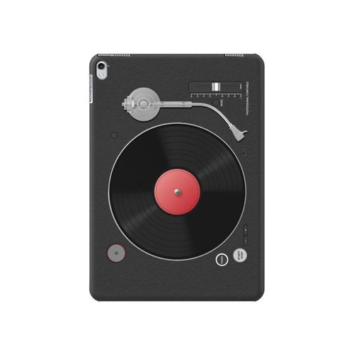 S3952 Turntable Vinyl Record Player Graphic Hard Case For iPad 9.7 (2017,2018), iPad 6, iPad 5
