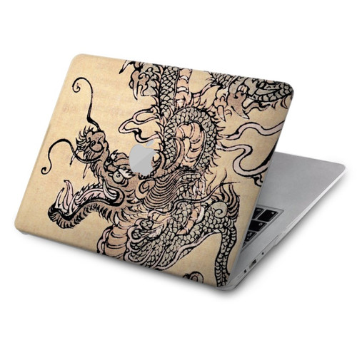 S0318 Antique Dragon Hard Case For MacBook Air 15″ (2023,2024) - A2941, A3114