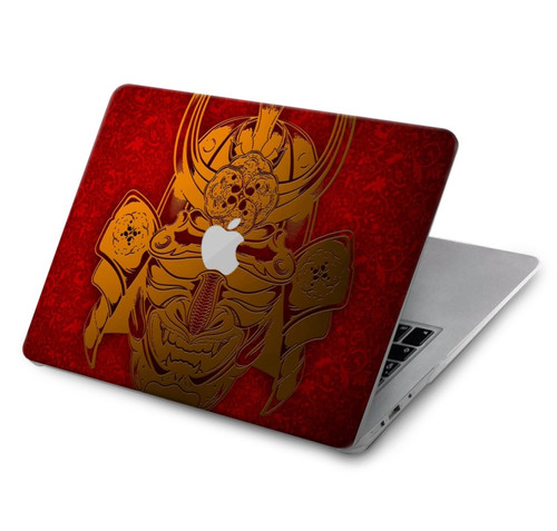 S0820 Samurai Mask Helmet Hard Case For MacBook Air 15″ (2023,2024) - A2941, A3114