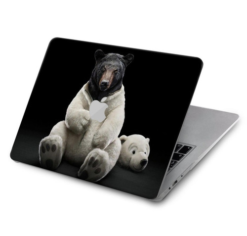S0878 Black Bear Hard Case For MacBook Air 15″ (2023,2024) - A2941, A3114