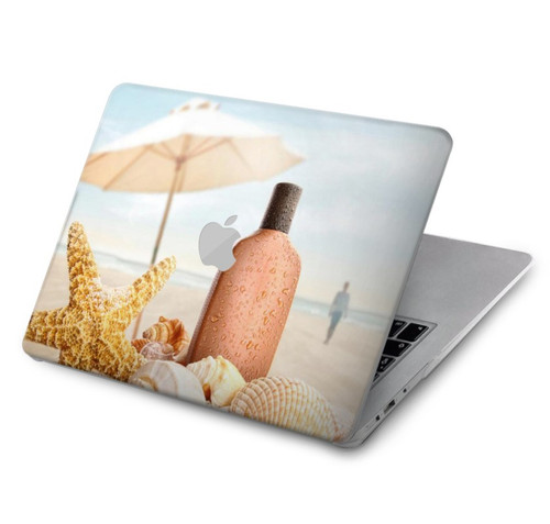 S1425 Seashells on The Beach Hard Case For MacBook Air 15″ (2023,2024) - A2941, A3114