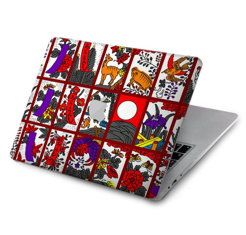 S1923 Hanafuda Japanese Flower Card Hard Case For MacBook Air 15″ (2023,2024,2025) - A2941, A3114, A3241