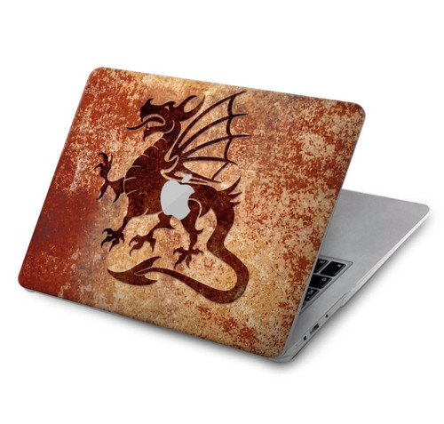 S2485 Dragon Metal Texture Graphic Printed Hard Case For MacBook Air 15″ (2023,2024) - A2941, A3114