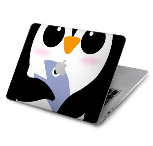 S2631 Cute Baby Penguin Hard Case For MacBook Air 15″ (2023,2024) - A2941, A3114