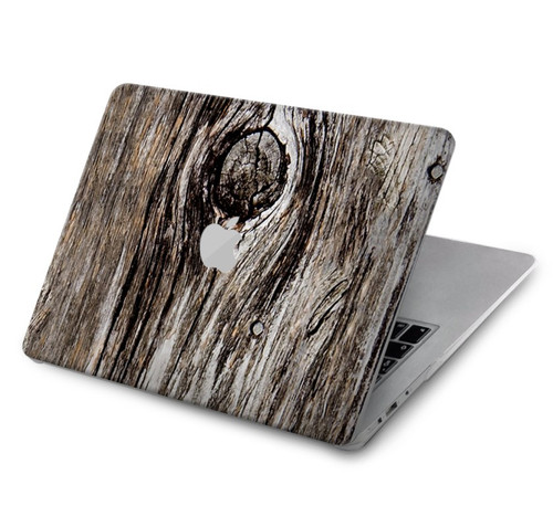 S2844 Old Wood Bark Graphic Hard Case For MacBook Air 15″ (2023,2024) - A2941, A3114