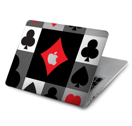 S3463 Poker Card Suit Hard Case For MacBook Air 15″ (2023,2024) - A2941, A3114
