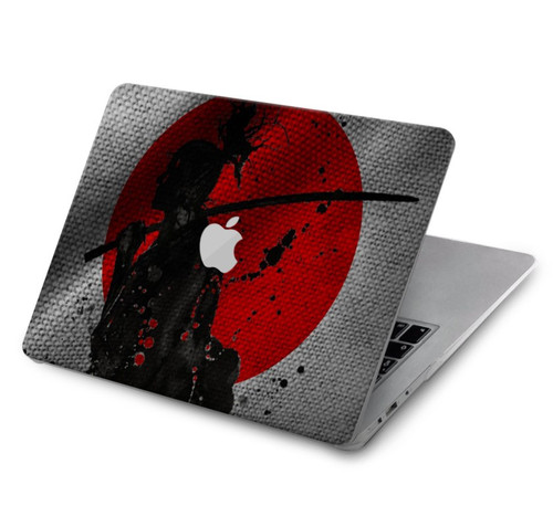 S3517 Japan Flag Samurai Hard Case For MacBook Air 15″ (2023,2024,2025) - A2941, A3114, A3241