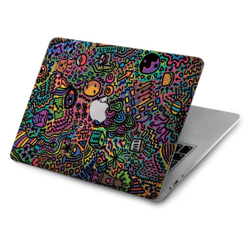 S3815 Psychedelic Art Hard Case For MacBook Air 15″ (2023,2024) - A2941, A3114