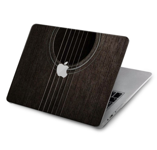 S3834 Old Woods Black Guitar Hard Case For MacBook Air 15″ (2023,2024) - A2941, A3114