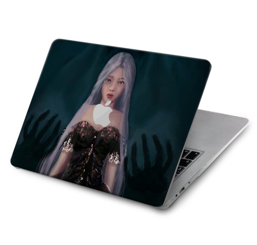 S3847 Lilith Devil Bride Gothic Girl Skull Grim Reaper Hard Case For MacBook Air 15″ (2023,2024) - A2941, A3114