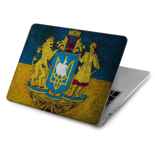 S3858 Ukraine Vintage Flag Hard Case For MacBook Air 15″ (2023,2024) - A2941, A3114