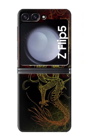 S0354 Chinese Dragon Case For Samsung Galaxy Z Flip 5