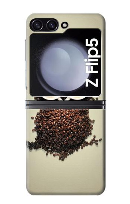 S0360 Coffee Owl Case For Samsung Galaxy Z Flip 5