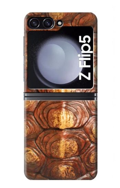 S0579 Turtle Carapace Case For Samsung Galaxy Z Flip 5