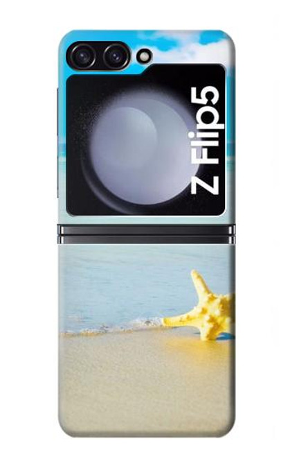 S0911 Relax at the Beach Case For Samsung Galaxy Z Flip 5