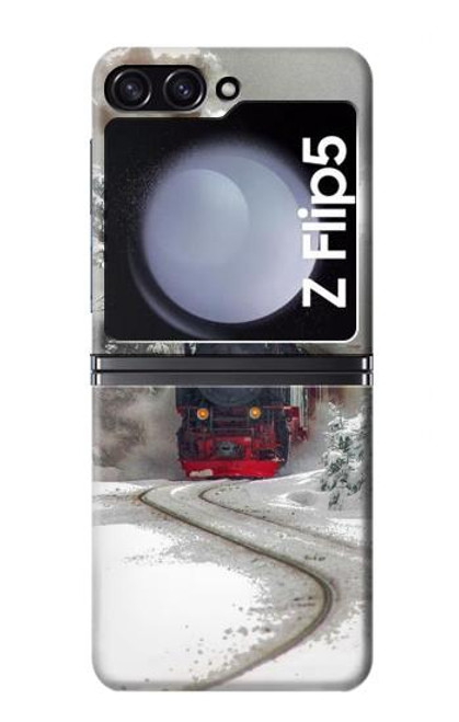S1509 Steam Train Case For Samsung Galaxy Z Flip 5