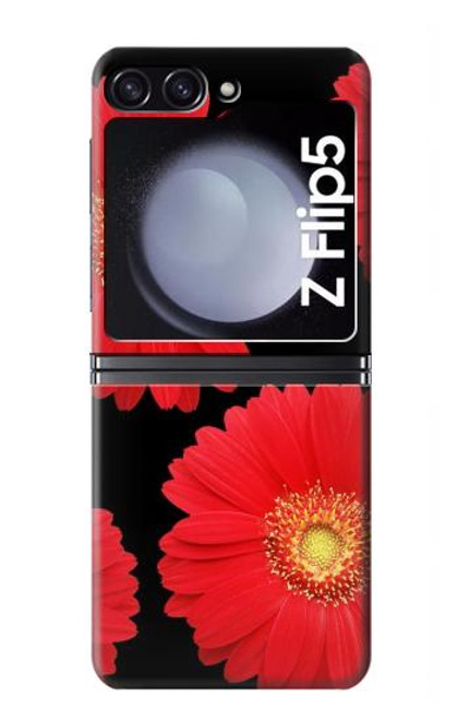 S2478 Red Daisy flower Case For Samsung Galaxy Z Flip 5