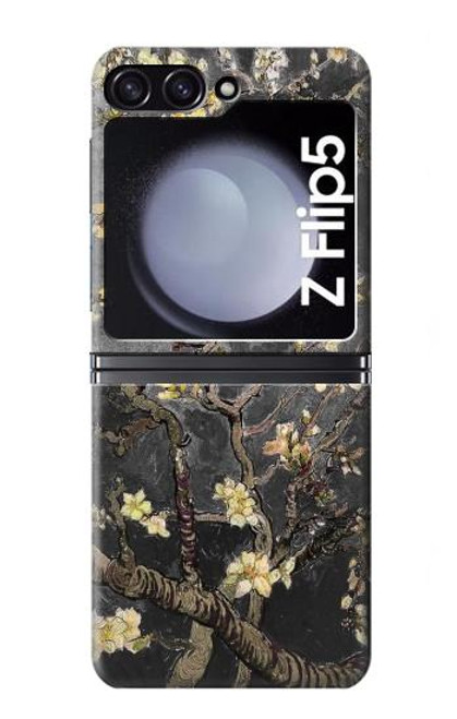 S2664 Black Blossoming Almond Tree Van Gogh Case For Samsung Galaxy Z Flip 5