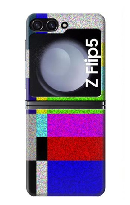 S2871 Noise Signal TV Case For Samsung Galaxy Z Flip 5