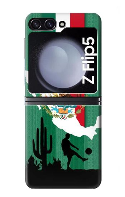 S2994 Mexico Football Soccer Case For Samsung Galaxy Z Flip 5