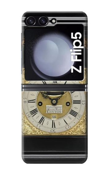 S3144 Antique Bracket Clock Case For Samsung Galaxy Z Flip 5
