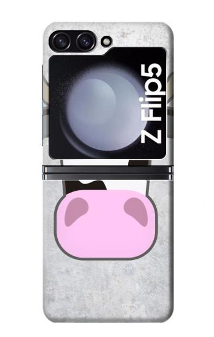 S3257 Cow Cartoon Case For Samsung Galaxy Z Flip 5