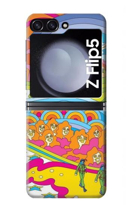 S3407 Hippie Art Case For Samsung Galaxy Z Flip 5