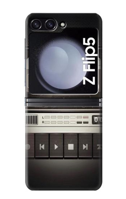 S3501 Vintage Cassette Player Case For Samsung Galaxy Z Flip 5